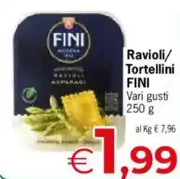 Despar Ravioli/ Tortellini FINI Vari gusti offerta