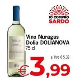 Despar Vino Nuragus Dolia DOLIANOVA offerta