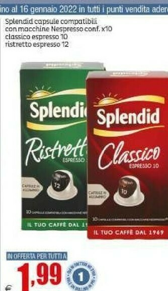 Elite Caffè offerta