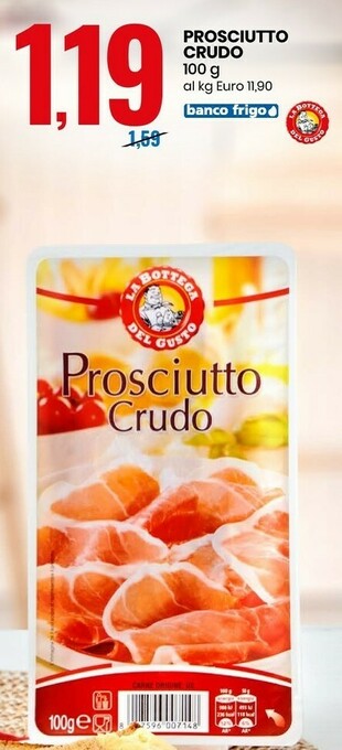 Eurospin Prosciutto crudo offerta