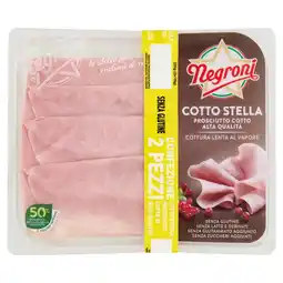 Ipercoop PROSCIUTTO COTTO STELLA NEGRONI offerta