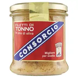 Ipercoop FILETTI DI TONNO CONSORCIO offerta