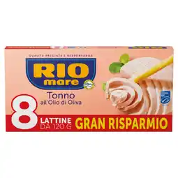 Ipercoop TONNO ALL’OLIO DI OLIVA RIO MARE offerta