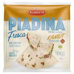 Ipercoop PIADINA AL KAMUT BIO ALIMENTA offerta