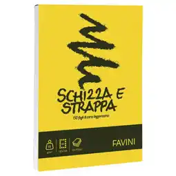 Ipercoop LINEA BLOCCHI SCHIZZA E STRAPPA FAVINI offerta