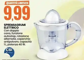 Eurospin Spremiagumi elettrico offerta