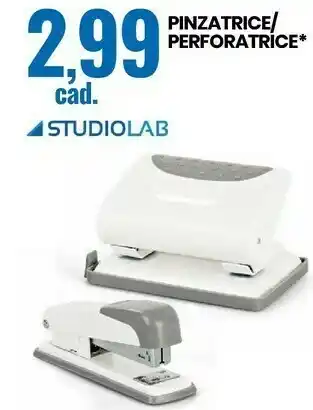 Eurospin Studiolab pinzatrice / perforatrice offerta
