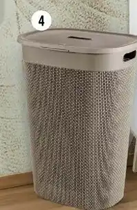 Eurospin Tecno acqua cesta portabiancheria 55 l curver offerta