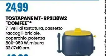 Eurospin Tostapane mt-rp2l18w2 offerta