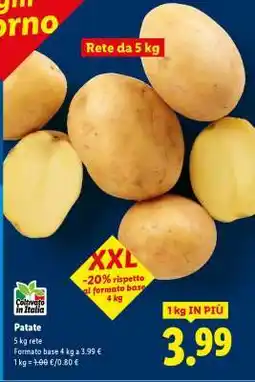 Lidl Patate offerta