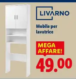 Lidl LIVARNO Mobile per lavatrice offerta