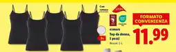 Lidl esmara Top da donna, 5 pezzi offerta