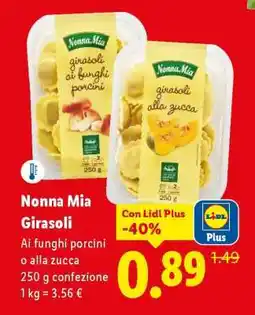 Lidl Nonna Mia Girasoli offerta