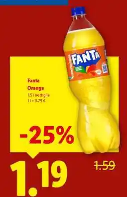 Lidl Fanta Orange offerta