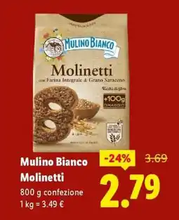 Lidl Mulino Bianco Molinetti offerta