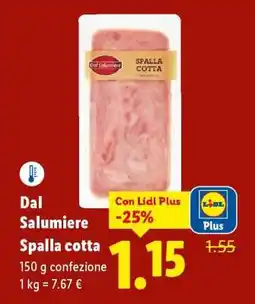 Lidl Dal Salumiere Spalla cotta offerta
