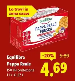 Lidl EQUILIBRA Pappa reale offerta