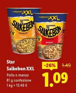 Lidl Star Saikebon XXL offerta