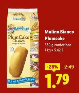 Lidl MULINO BIANCO Plumcake offerta