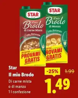 Lidl Star Il Mio Brodo offerta