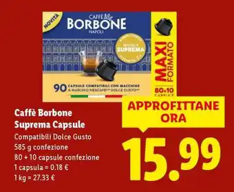 Caffè Borbone Suprema Capsule