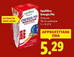 Lidl Equilibra Energia Più offerta