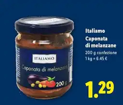 Lidl Italiamo Caponata di melanzane offerta