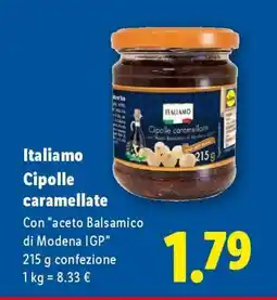 Lidl Italiano Cipolle caramellate offerta