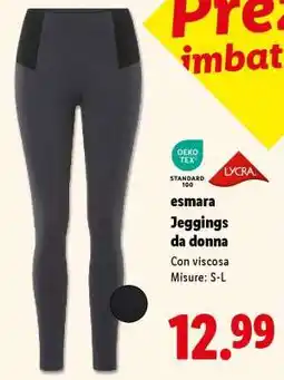 Lidl Esmara Jeggings da donna offerta