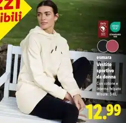 Lidl esMara Vestito sportivo da donna offerta