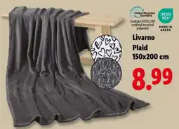 Lidl LIVARNO Plaid offerta