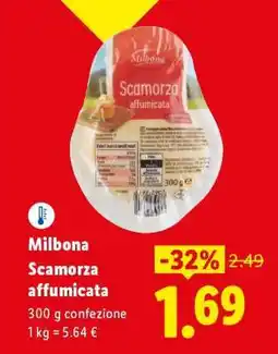 Lidl Milbona Scamorza affumicata offerta