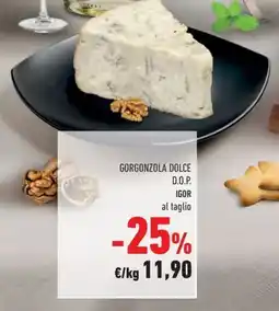 Conad Margherita Gorgonzola dolce d.o.p. igor al taglio offerta