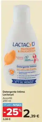 Carrefour DETERGENTE INTIMO LACTACYD offerta