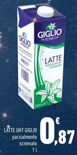 Conad Margherita LATTE UHT GIGLIO parzialmente scremato offerta