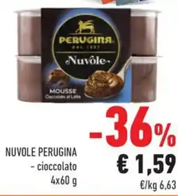 Conad Margherita NUVOLE PERUGINA cioccolato offerta