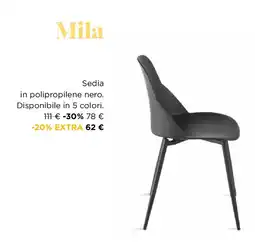 Ricci Casa Mila Sedia offerta