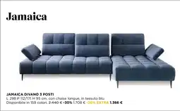 Ricci Casa Jamaica divano 3 posti offerta