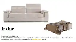 Ricci Casa Irvine divano letto offerta