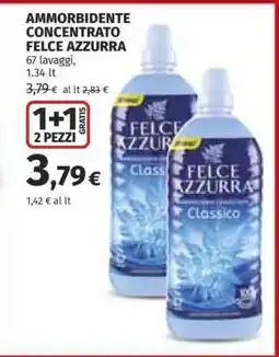 Coop Ammorbidente Concentrato Felce Azzurra offerta