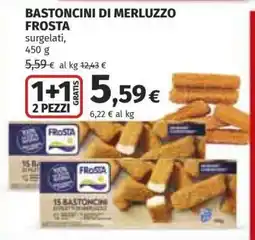 Coop BASTONCINI DI MERLUZZO FROSTA offerta