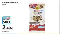 Coop KINDER Panecioc offerta
