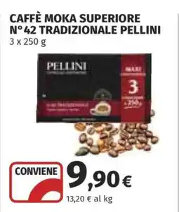 Coop CAFFÈ MOKA SUPERIORE N°42 TRADIZIONALE PELLINI offerta
