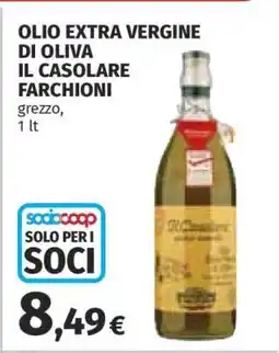 Coop Olio Extra Vergine di Oliva Il Casolare Farchioni offerta