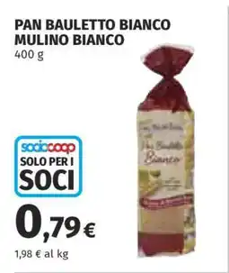 Coop Pan Bauletto Bianco Mulino Bianco offerta