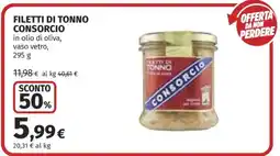 Coop FILETTI DI TONNO CONSORCIO offerta