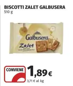 Coop Biscotti Zalet Galbusera offerta