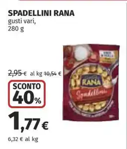 Coop Spadellini Rana offerta