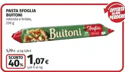 Coop Pasta Sfoglia Buitoni offerta