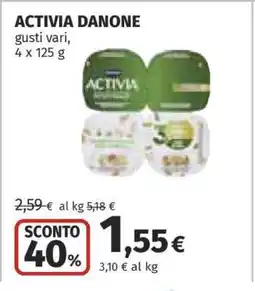Coop ACTIVIA DANONE offerta